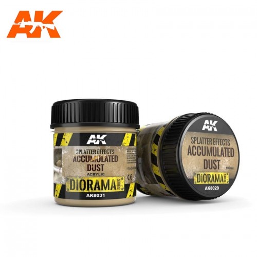 AK SPLATTER EFFECTS ACCUMULATED DUST 100ML AK8031